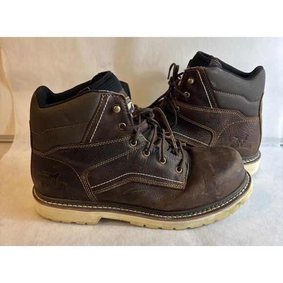 Irish Setter Men\'s Kittson Steel Toe Leather Work Boots 83666 Mens Size 12 E2